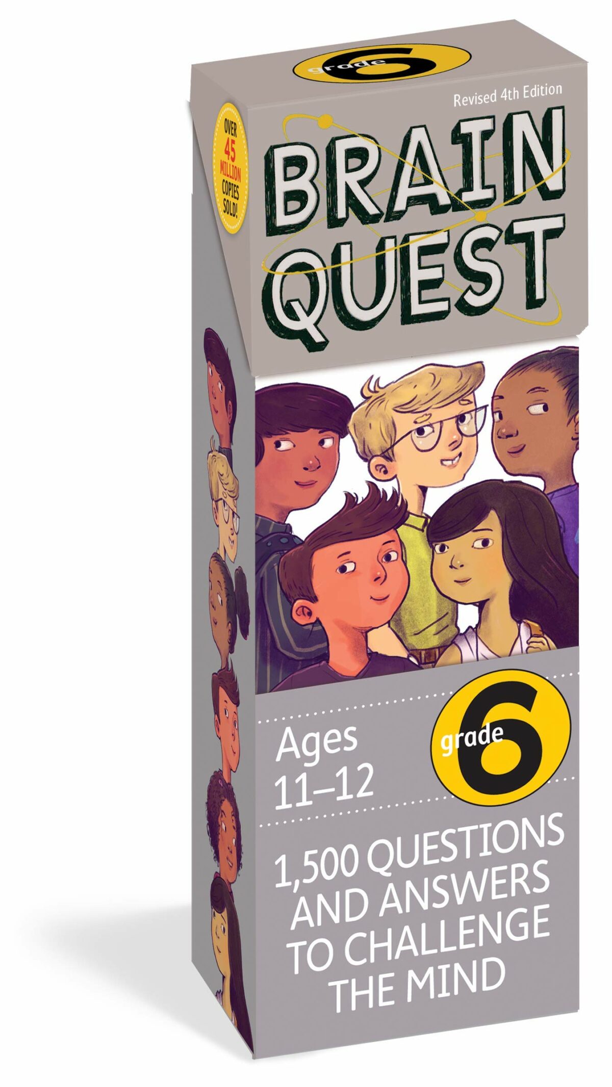 Brain Quest Grade 6: 1,500 Questions and Answers to Challenge the Mind (Revised 4th Edition)