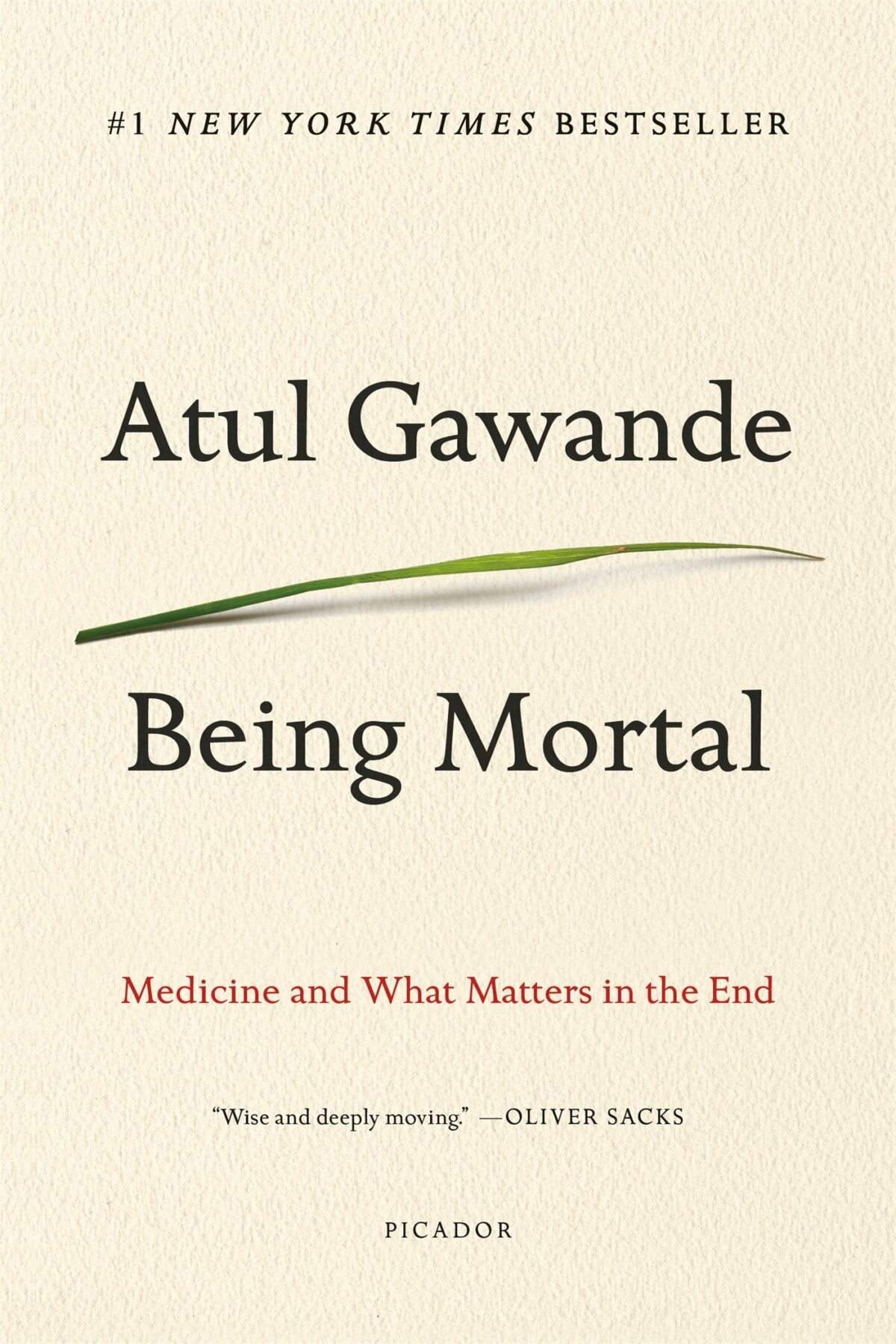 Being Mortal Medicine and What Matters in the End