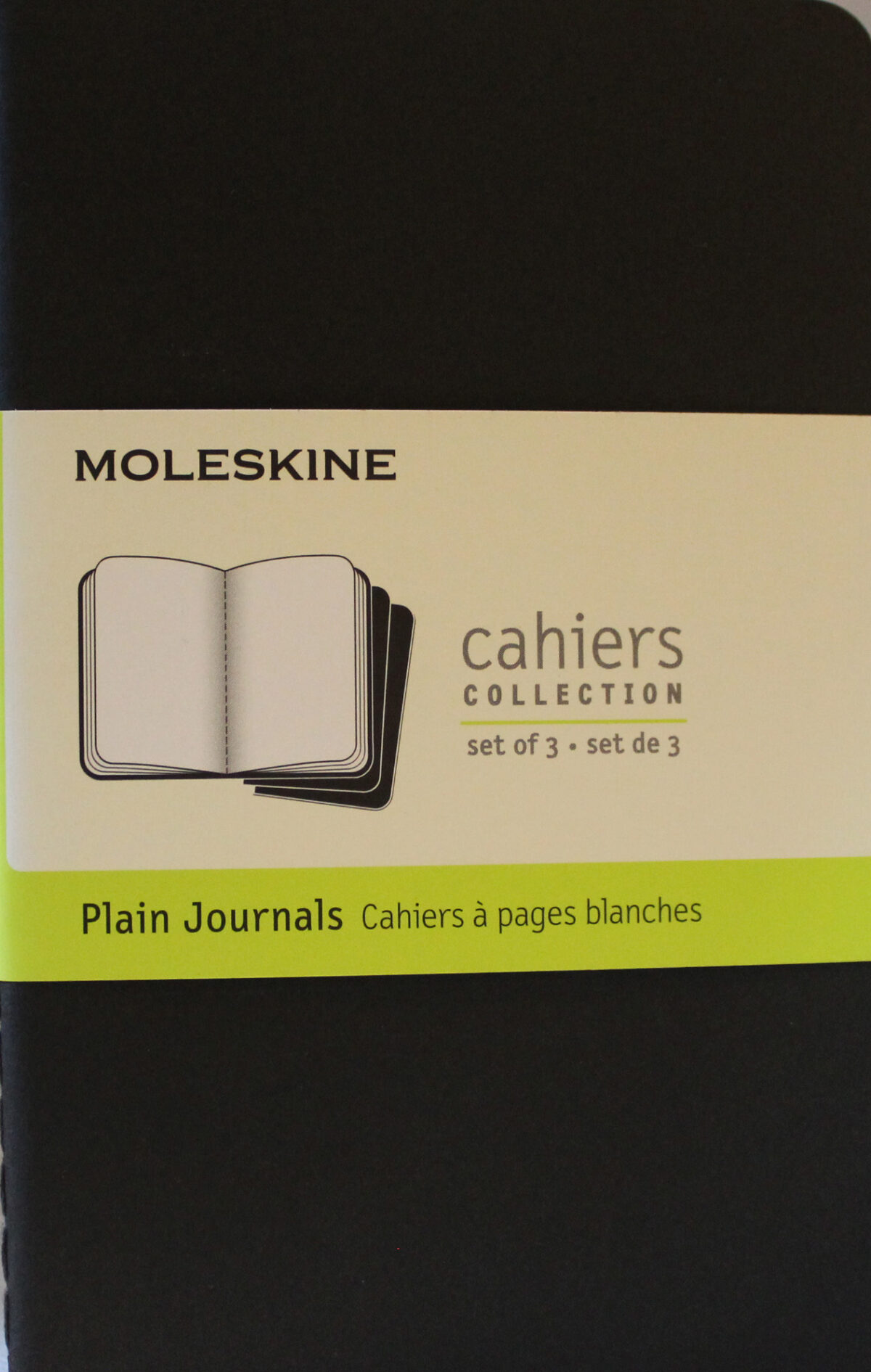 Pocket Plain Cahier Black set