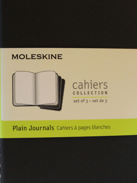 Pocket Plain Cahier Black set
