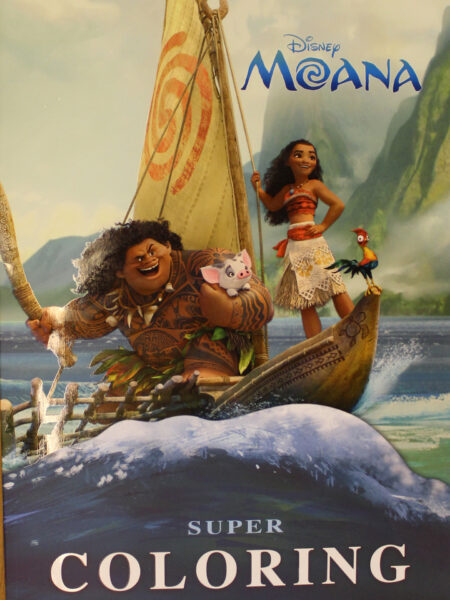 Moana Super Coloring