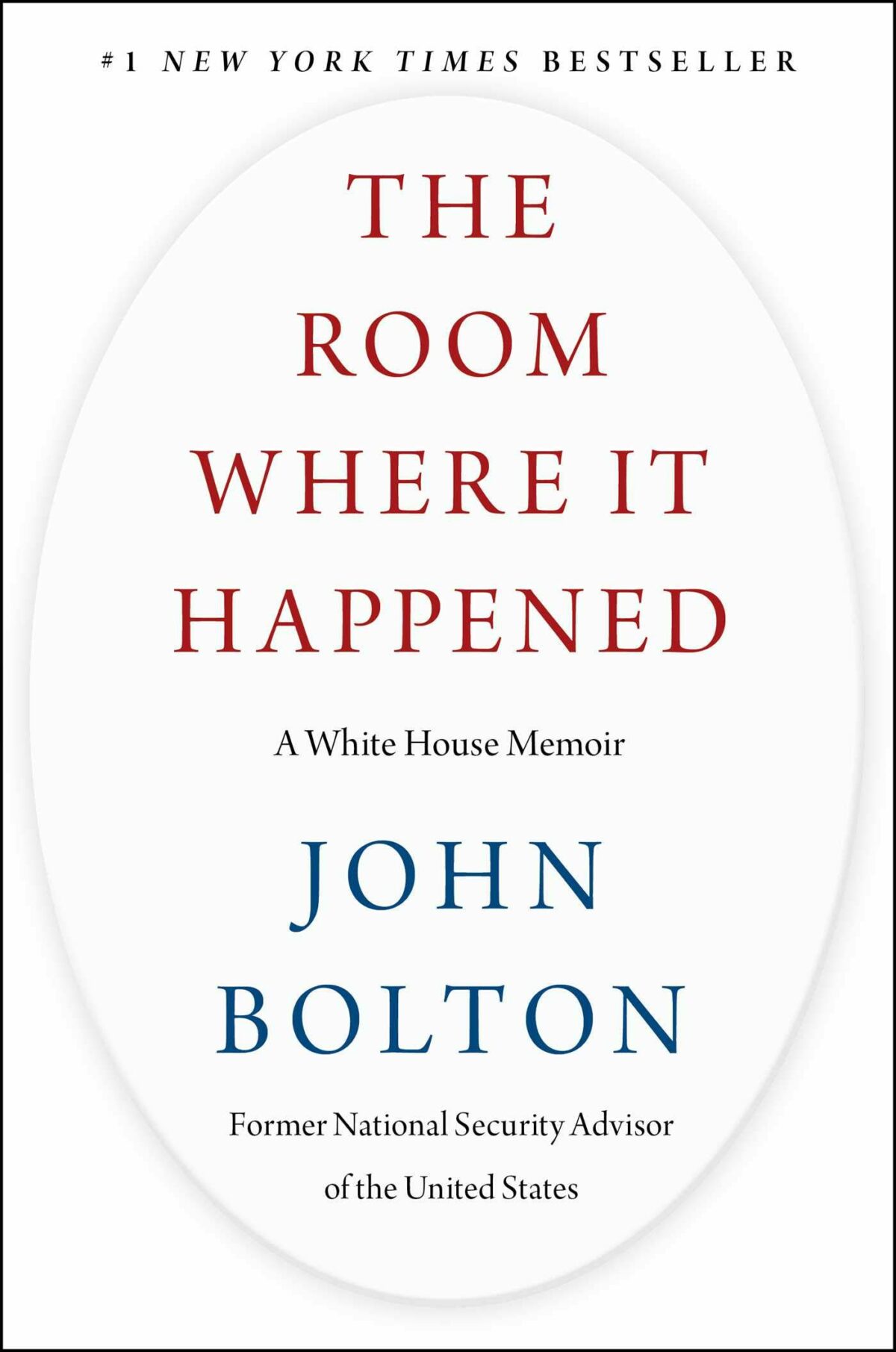 Room Where It Happened A White House Memoir