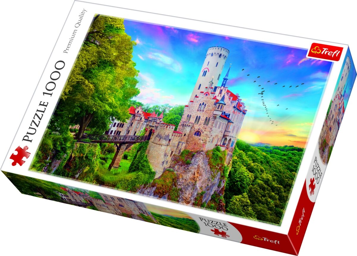 Lichtenstein Castle, Germany Trefl Puzzle 1000 (680x480) 1000 Pieces 10497