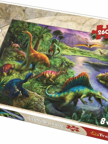 Dinosaurs Trefl Puzzle 260 (600x400) 260 Pieces 13214