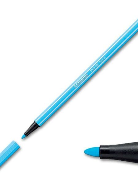 Stabilo Fluorescent Blue pen 6