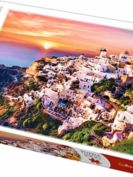 SunSet Over Santorini Trefl Puzzle Size 1000 680x480 (11110)